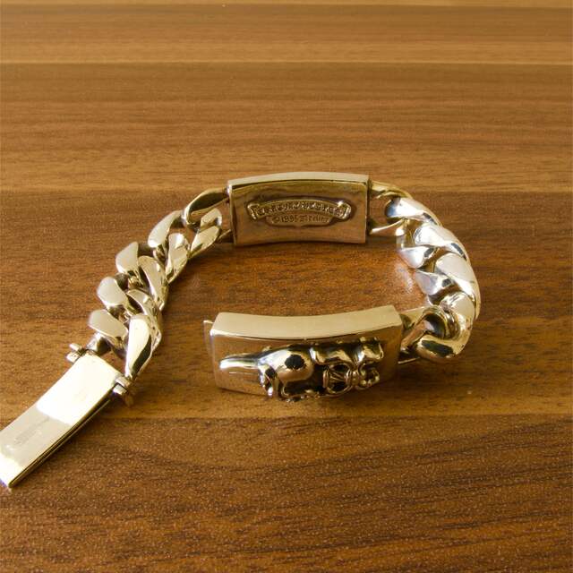 Chrome Hearts(クロムハーツ)のCHROME HEARTS Double Short ID Bracelet メンズのアクセサリー(ブレスレット)の商品写真