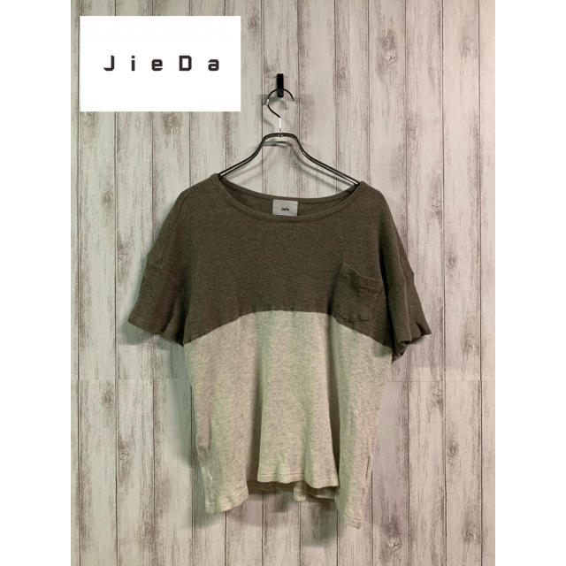 Jieda(ジエダ)のJieda half change Pocket T-shirt ジエダ　ポケT メンズのトップス(Tシャツ/カットソー(半袖/袖なし))の商品写真