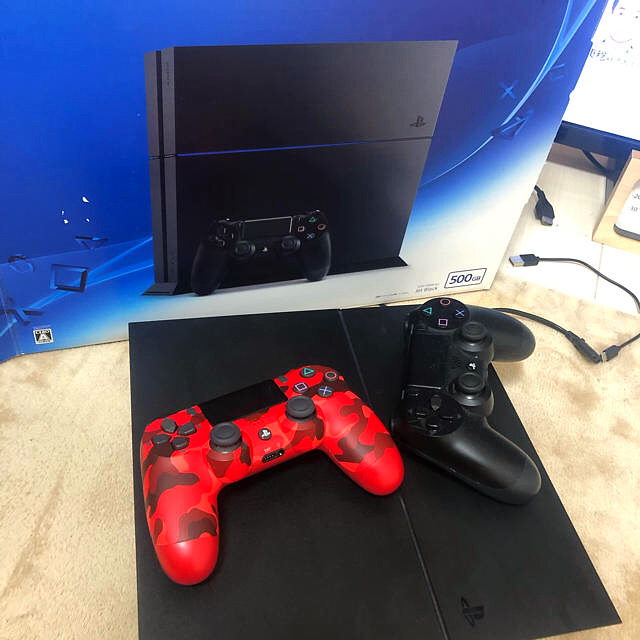 箱付き！美品　SONY PlayStation4 本体 CUH-1200AB01