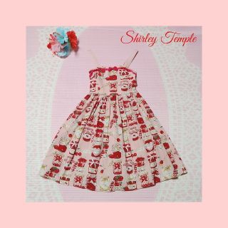 シャーリーテンプル(Shirley Temple)の♡1104♡シャーリーテンプル✨♡✨ジャム瓶pt✨ジャンパースカート♪✨♡140(ワンピース)