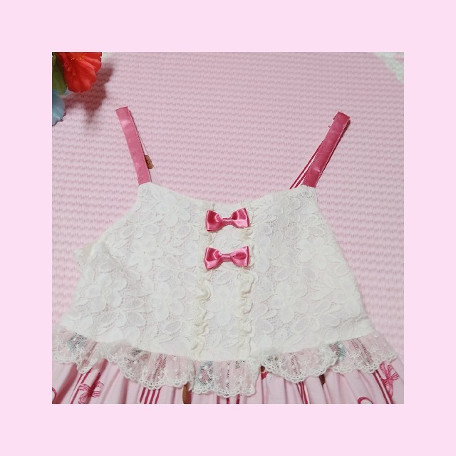 ♡1111♡シャーリーテンプル♡チョコレート✨プリント♡JSK♪♡140cm♡