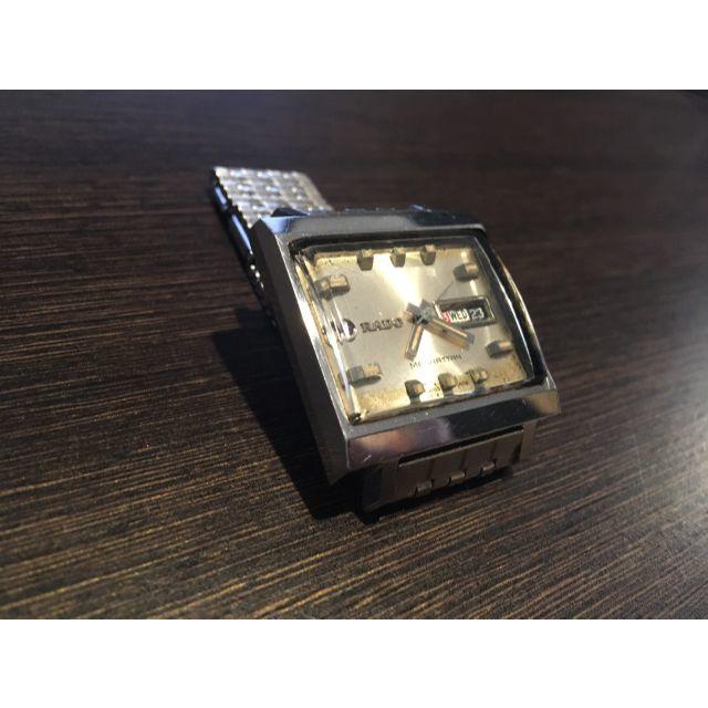 RADO(ラドー)のラドー マンハッタン 腕時計 自動巻き RADO 70年代 メンズの時計(腕時計(アナログ))の商品写真