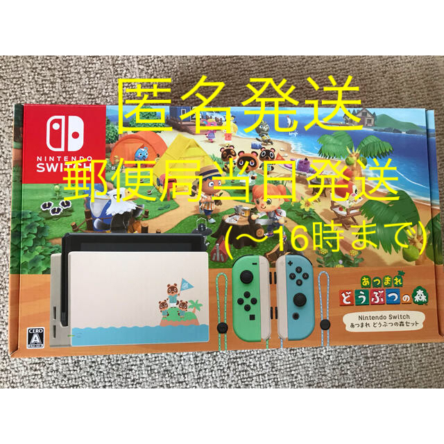 Nintendo Switch あつまれ どうぶつの森セット 匿名配送