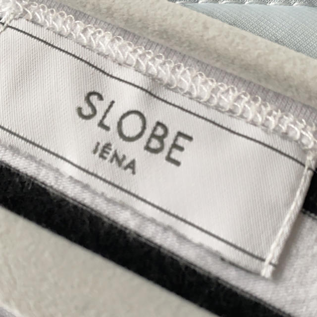 SLOBE IENA(スローブイエナ)のイエナ　ボーダー　半袖　ティシャツ レディースのトップス(Tシャツ(半袖/袖なし))の商品写真