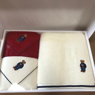 ラルフローレン(Ralph Lauren)のお値下げ！【新品】ラルフローレン　タオルセット(日用品/生活雑貨)