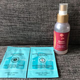 ロクシタン(L'OCCITANE)の未使用♡ロクシタン　ローズ　ヘアミスト(洗い流さないトリートメント)(ヘアウォーター/ヘアミスト)