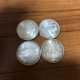 らん様専用5000円記念硬貨　4枚(貨幣)