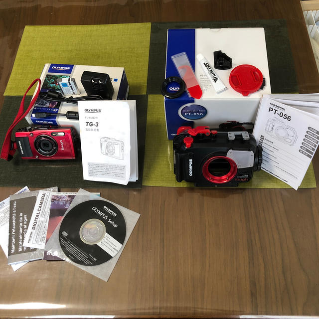 オリンパスTG3タフ＋プロテクターセットカメラ