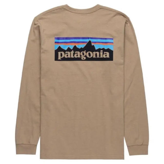 大人気定番商品】 パタゴニア ロンT ベージュ L 新品 Patagonia 国内