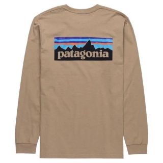 パタゴニア(patagonia)のパタゴニア ロンT ベージュ L 新品 Patagonia 国内完売(Tシャツ(長袖/七分))