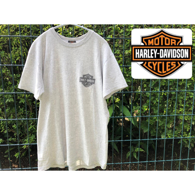 Harley Davidson - ハーレーダビッドソン tシャツ 両面プリント ロゴt ...