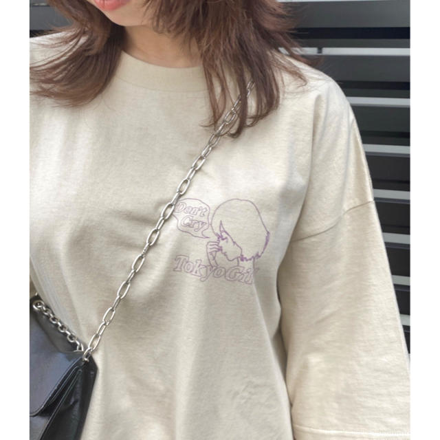 WHO'S WHO gallery(フーズフーギャラリー)のフーズフーギャラリー【WEB限定】東京ガール ビッグシルエット Tシャツ メンズのトップス(Tシャツ/カットソー(半袖/袖なし))の商品写真