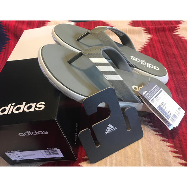 adidas(アディダス)のadidas ビーチサンダル　28.5cm 新品 メンズの靴/シューズ(ビーチサンダル)の商品写真