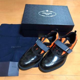 プラダ(PRADA)のPRADA レースアップシューズ 新作 確実正規品(ドレス/ビジネス)