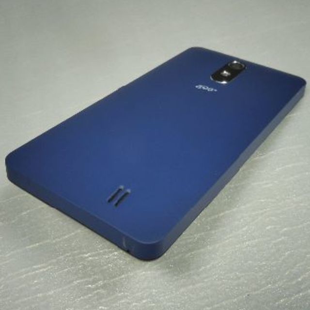 ANDROID(アンドロイド)の中古 g06+ 藍色 SIMフリー 4インチコンパクトスマホ スマホ/家電/カメラのスマートフォン/携帯電話(スマートフォン本体)の商品写真