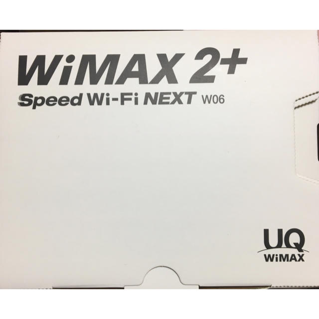 wimax2+　Speed Wi-Fi NEXT W06　本体　 HUAWEI製 スマホ/家電/カメラのスマートフォン/携帯電話(その他)の商品写真