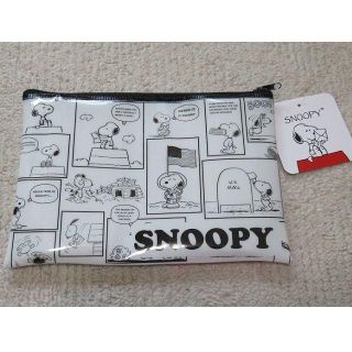 スヌーピー(SNOOPY)の◆レア◆ SNOOPY（スヌーピー）オリジナル・平型ポーチ（クラシック柄）(ノベルティグッズ)