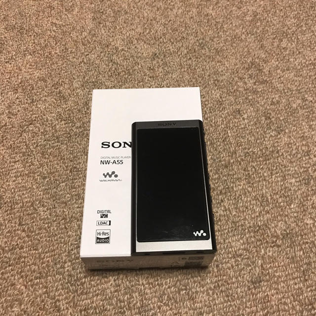 Sony NW-A55 グレイッシュブラック 16gb |