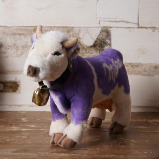 【激レア】Steiff シュタイフ　ウシ　「Milka Cow」32cm(ぬいぐるみ)