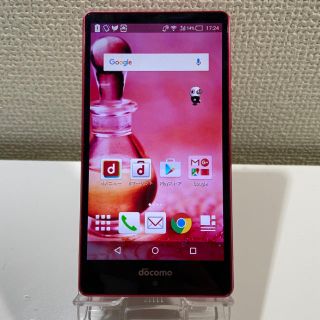 アクオス(AQUOS)の【SIMフリー】AQUOS EVER SH-04G ピンク SIMロック解除済み(スマートフォン本体)