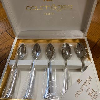 クレージュ(Courreges)の値下げ！クレージュ　日本製　ティースプーン(カトラリー/箸)