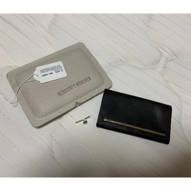 WERKSTATT MUNCHEN CARD CASE HAMMERD 新品 メンズのファッション小物(名刺入れ/定期入れ)の商品写真