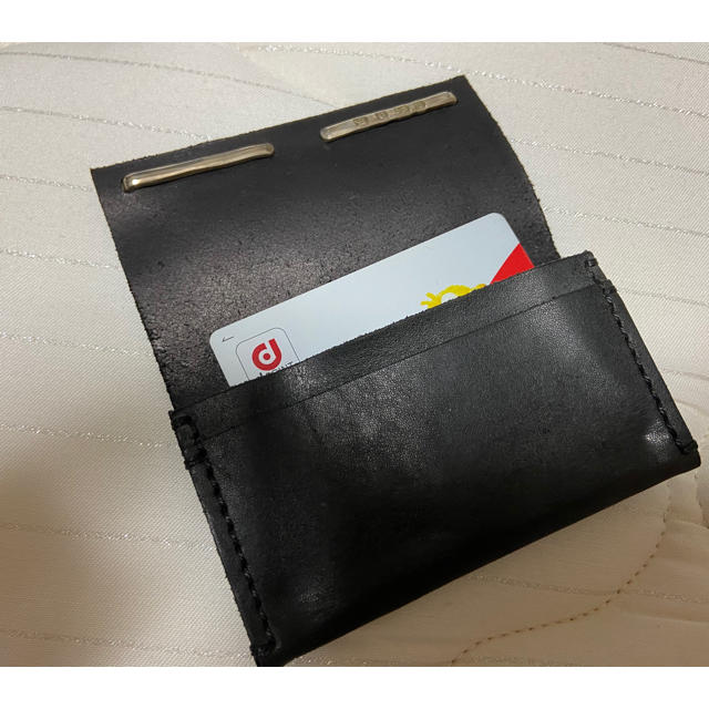 WERKSTATT MUNCHEN CARD CASE HAMMERD 新品 メンズのファッション小物(名刺入れ/定期入れ)の商品写真