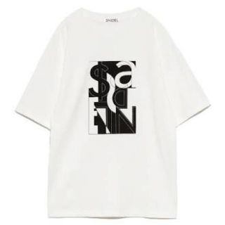 スナイデル(SNIDEL)のスナイデル ロゴTシャツ(Tシャツ(半袖/袖なし))