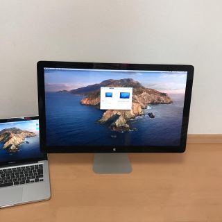 アップル(Apple)の送料無料！Apple Thunderbolt Display 27インチ。(ディスプレイ)