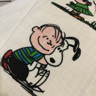 SNOOPY - 美品❗️🌜ビンテージ シーツ🌛スヌーピー 野球 定番