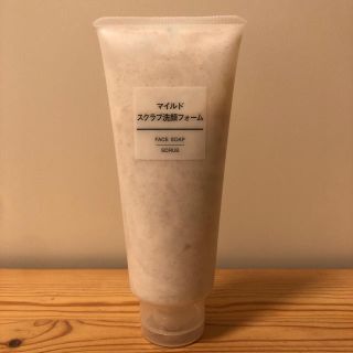 ムジルシリョウヒン(MUJI (無印良品))の無印良品　マイルドスクラブ洗顔フォーム(洗顔料)