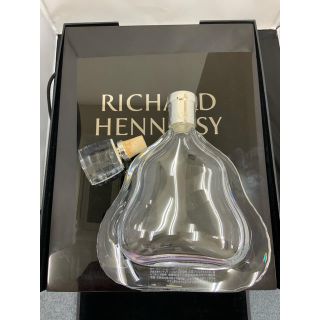 バカラ(Baccarat)のRICHARD  HENNESSY 箱入り　空ボトル　早いもの勝ち！　②(ブランデー)