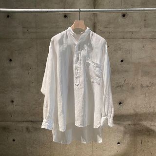 コモリ(COMOLI)の2色セット　comoli 20ss リネンwクロスプルオーバーシャツ コモリ(シャツ)