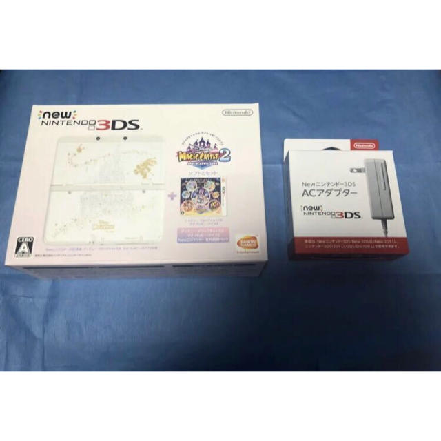 Disney(ディズニー)のNew Nintendo 3DS  ディズニーモデル 中古 エンタメ/ホビーのゲームソフト/ゲーム機本体(携帯用ゲーム機本体)の商品写真