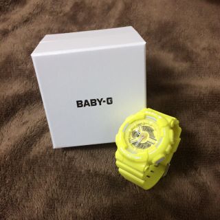 ジーショック(G-SHOCK)の♡BABY-G イエロー♡(腕時計)