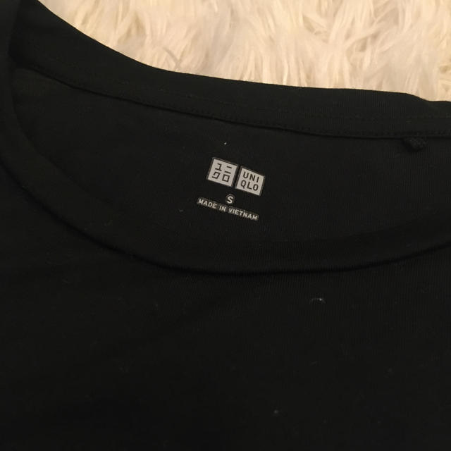 UNIQLO(ユニクロ)のユニクロ濃紺ＴシャツSサイズ メンズのトップス(Tシャツ/カットソー(半袖/袖なし))の商品写真