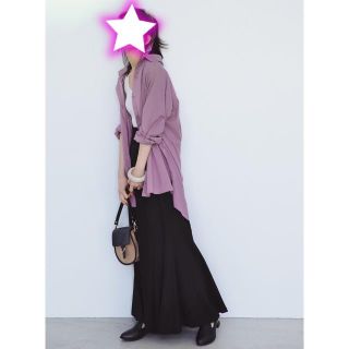 コットンロングシャツ(シャツ/ブラウス(長袖/七分))