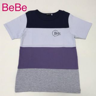 ベベ(BeBe)のTシャツ  (カラー切り返し)(Tシャツ/カットソー)