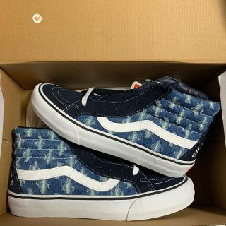 シュプリーム(Supreme)のVans Hole Punch Denim Sk-8 Hi Pro (スニーカー)