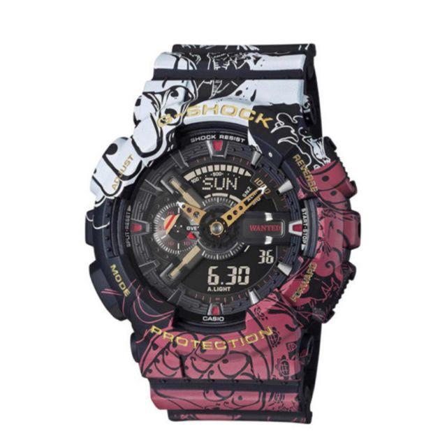 メンズONE PIECE G-SHOCK GA-110JOP-1A4JR ワンピース