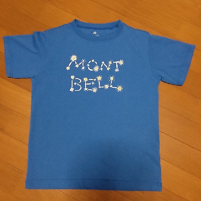 mont bell(モンベル)のモンベル　半袖Tシャツ　150 キッズ　子供 キッズ/ベビー/マタニティのキッズ服男の子用(90cm~)(Tシャツ/カットソー)の商品写真