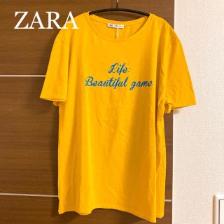 ザラ(ZARA)の新品タグ付き★ZARA ロゴT(Tシャツ(半袖/袖なし))