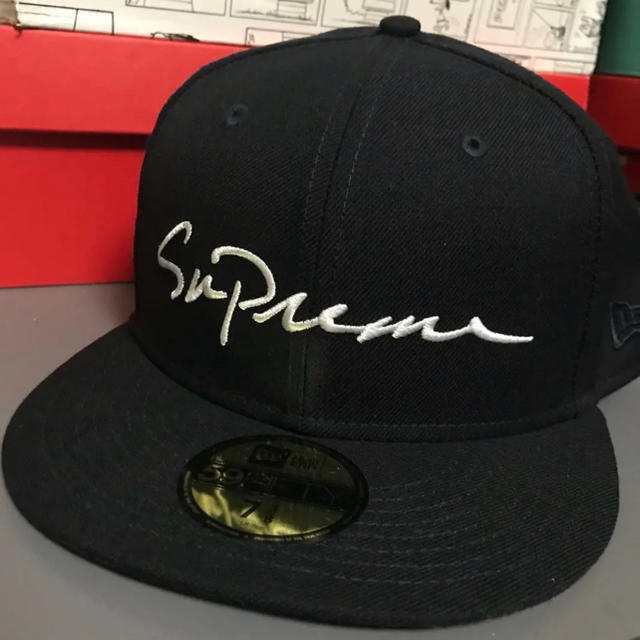 newera supreme シュプリーム ニューエラ 7 3/8(58.7)-