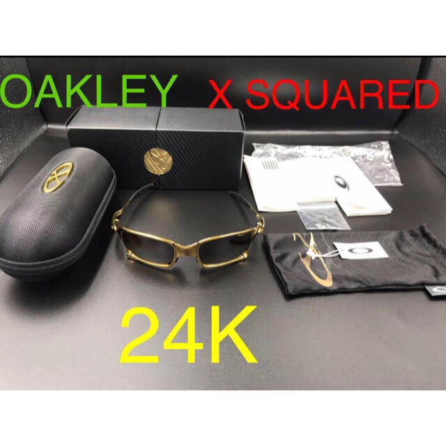 2024?新作】 Oakley - 24K SQUARED X サングラス OAKLEY 希少