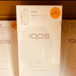 アイコス(IQOS)のゲベコ様専用　IQOS 3 DUO ホワイト、グレー　組合(タバコグッズ)