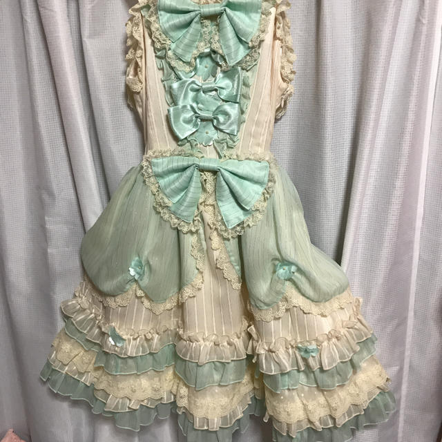 BABY ジャンパースカートカチューシャセット BABY ジャンパースカートカチューシャセット
