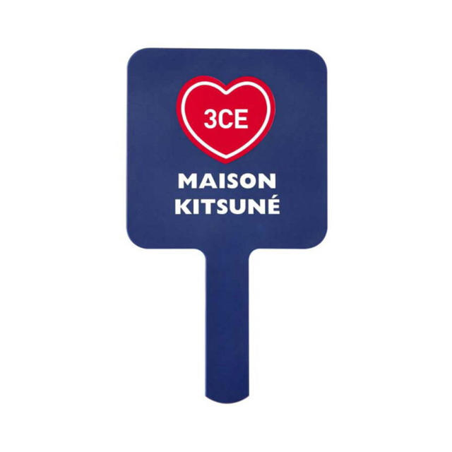 MAISON KITSUNE'(メゾンキツネ)の新品未使用★3CE MAISON KITSUNE ミラー 鏡 レディースのファッション小物(ミラー)の商品写真