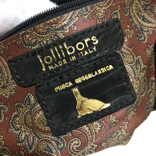 イタリア製 jollibors アザラシ革 2WAYバッグ レディースのバッグ(ハンドバッグ)の商品写真