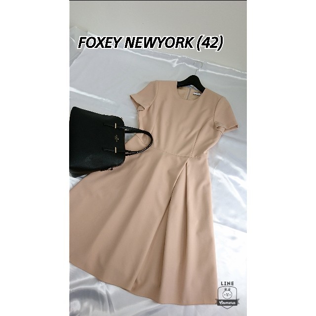 100%安い FOXEY - ワンピース フォクシー 美品♪(42→13号程度) ひざ 激安限定販売 サイズ38 ワンピース クールマーメイド FOXEY ひざ丈ワンピース
