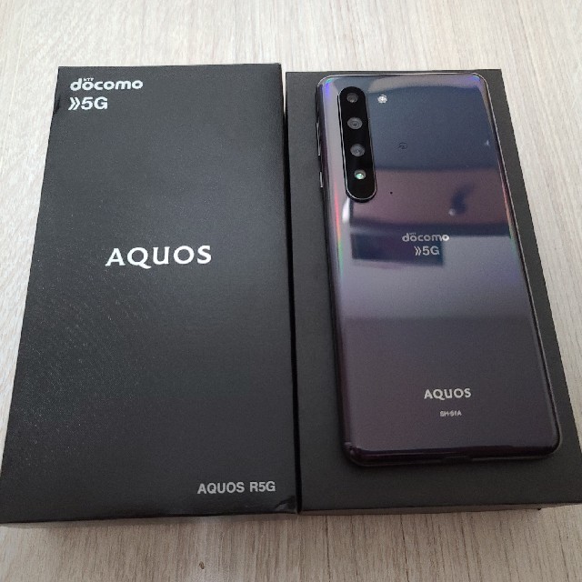 AQUOS - AQUOS R5G Black Ray docomo SIMフリー